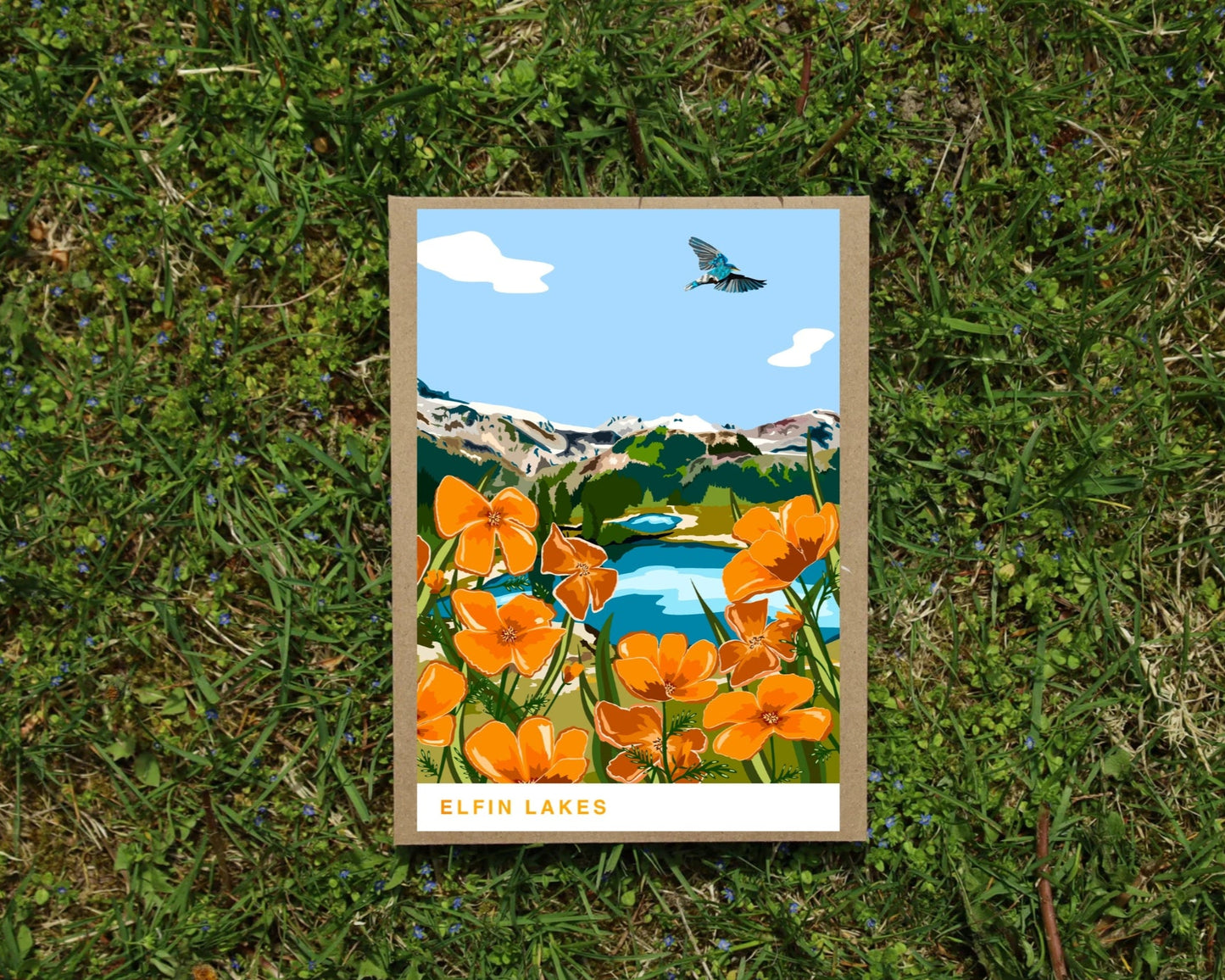 Notecards 4 x6 - Elfin Lakes