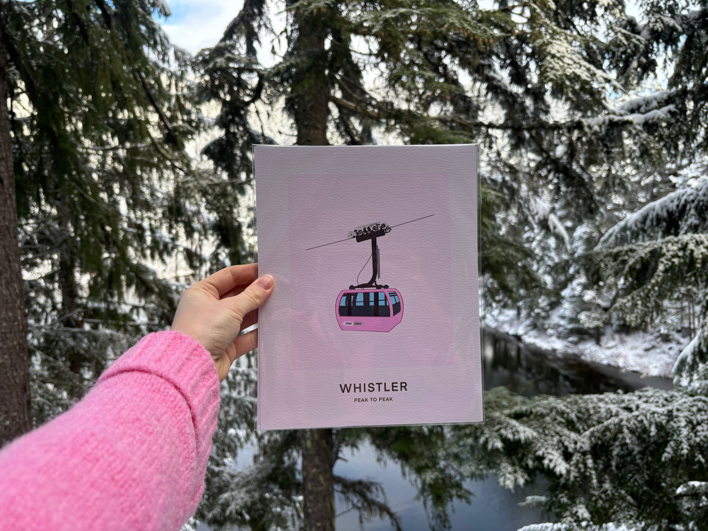 Print - Whistler Gondola