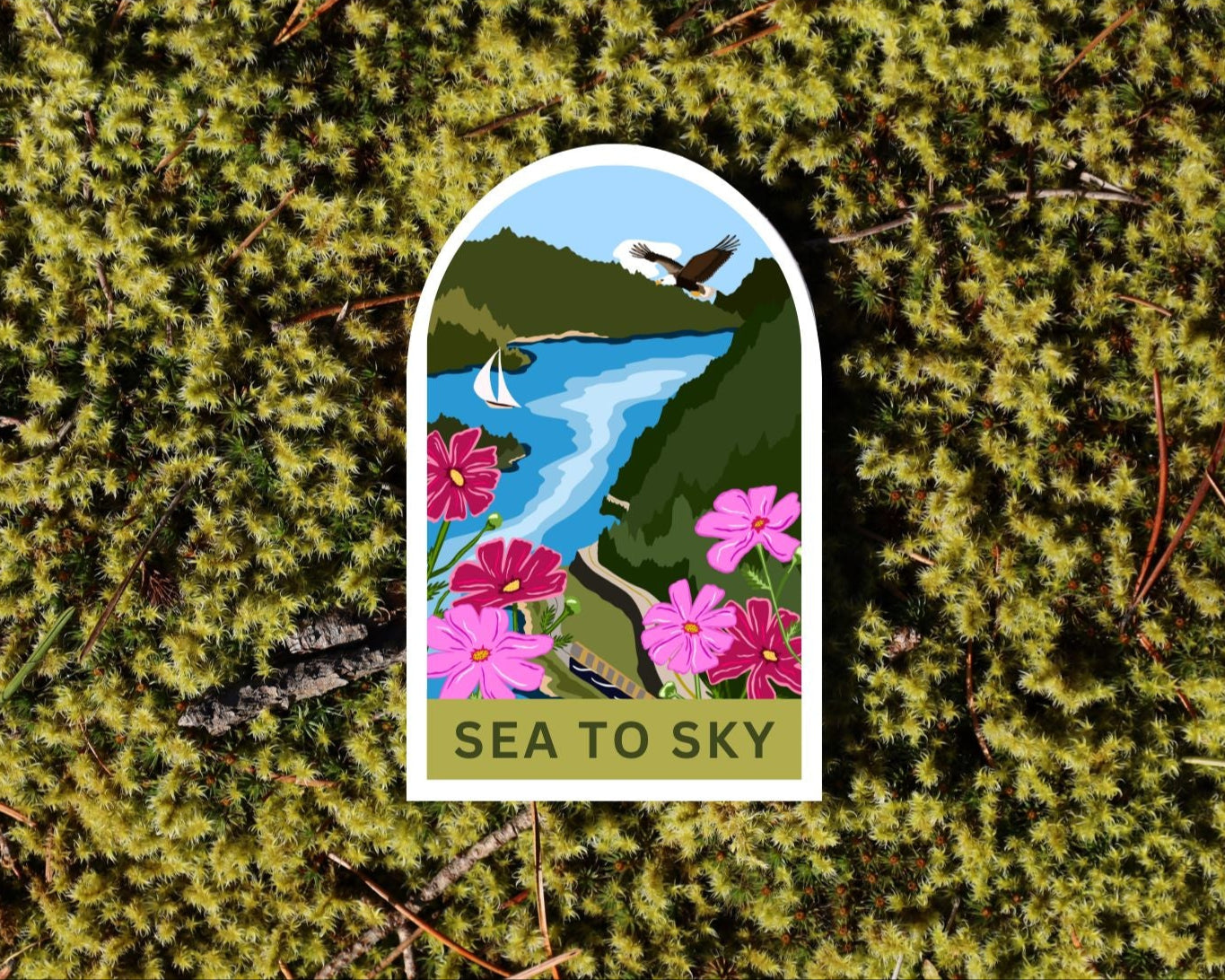 Sticker - Sea To Sky