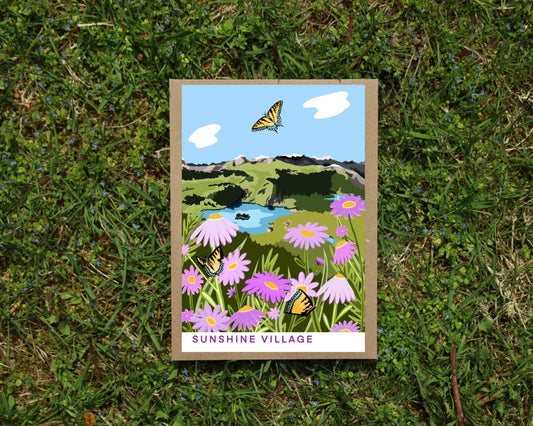 Notecards 4x6 - Sunshine Village