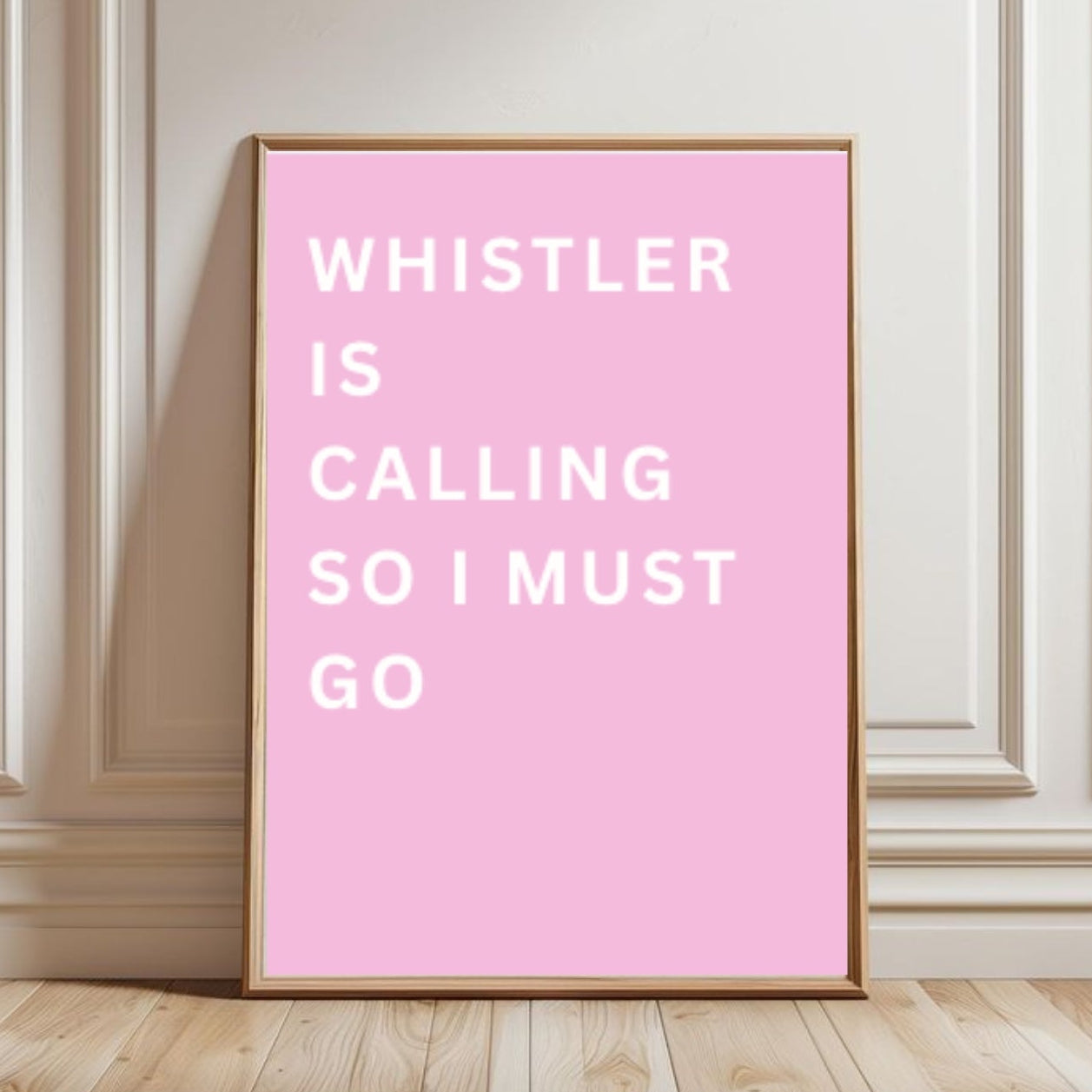 POSTER - Whistler Is Calling