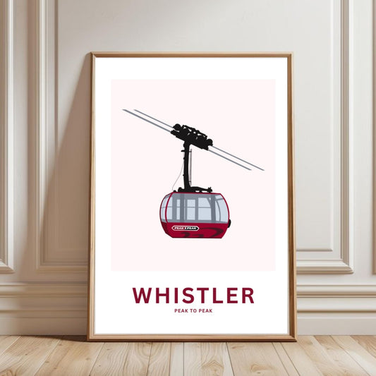 POSTER - Whistler Gondola