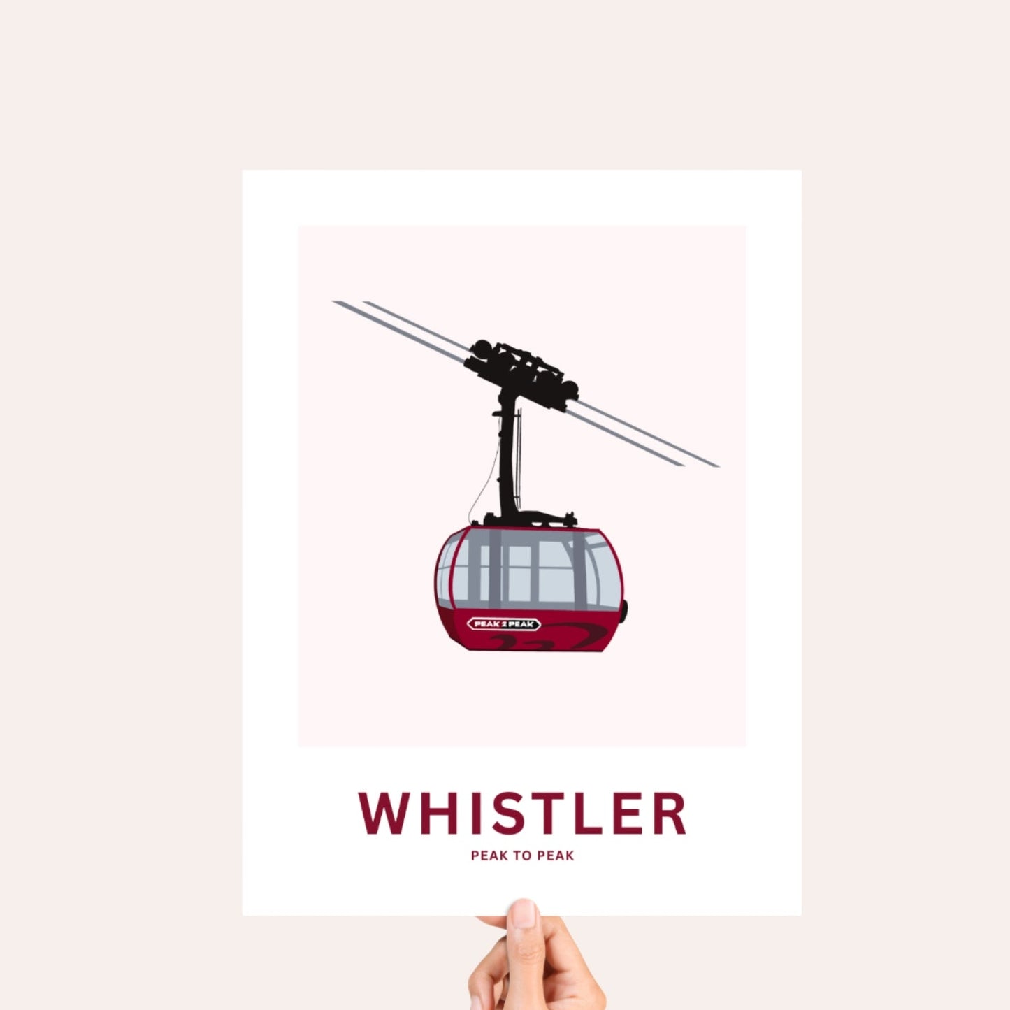 POSTER - Whistler Gondola