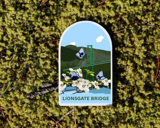 Stickers - Lionsgate Bridge