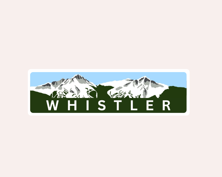 Sticker - Whistler Mountain