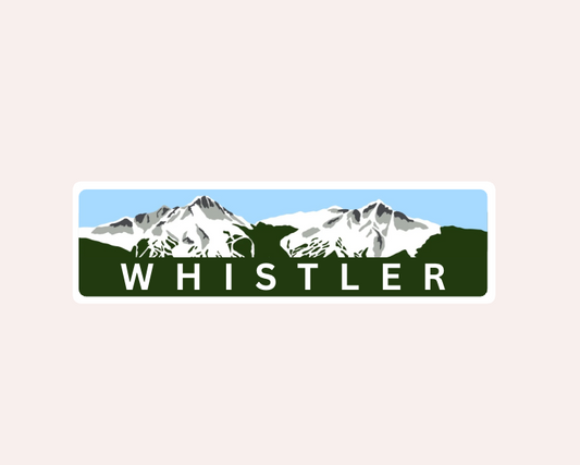 Sticker - Whistler Mountain