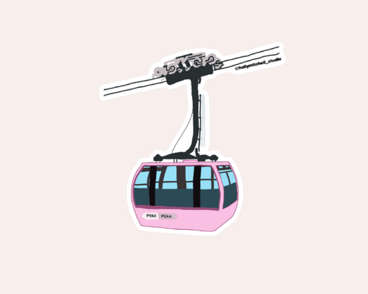 Sticker - Pink Gondola